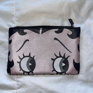 Limited edition Betty Boop Pink and Black makeup Pouch